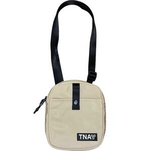 Aritzia TNA Oceanside Camera Crossbody Bag in Tan
